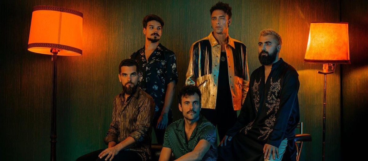 Los miembros de Shinova, que lanzan nuevo álbum, 'El Presente'