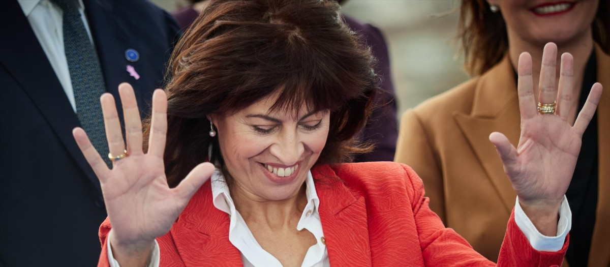 La ministra de Igualdad, Ana Redondo, durante una reunión informal ministerial de Igualdad, en el marco de la Presidencia Española de la Unión Europea