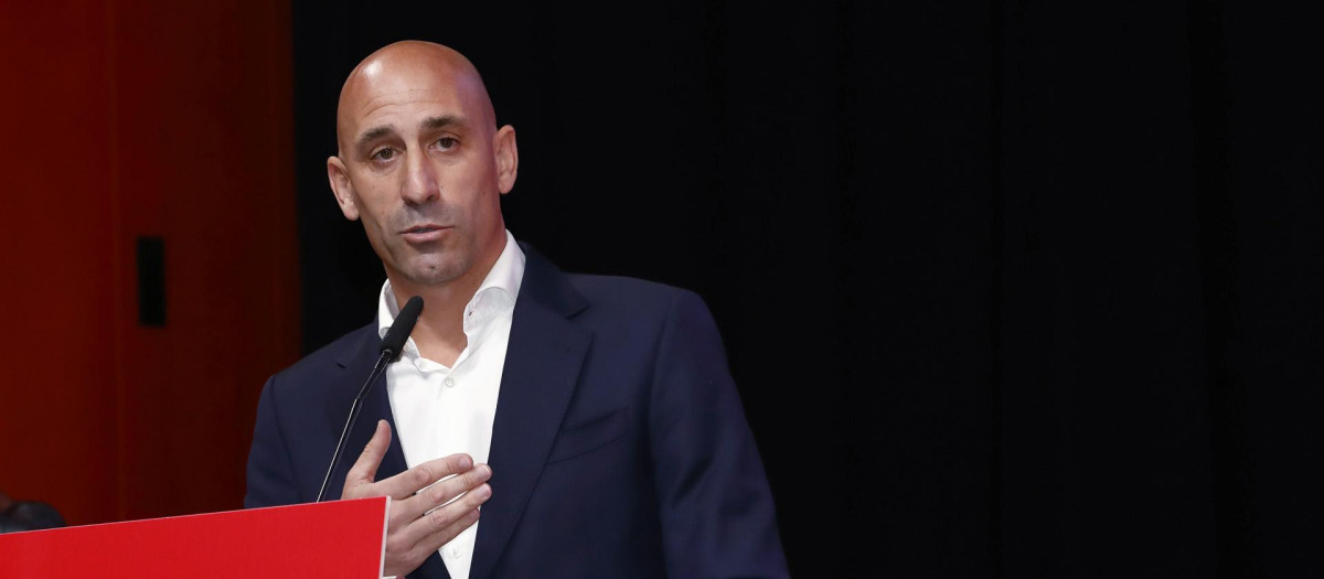Luis Rubiales en su etapa como presidente de la RFEF