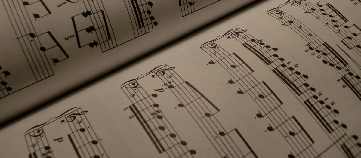 Una partitura musical