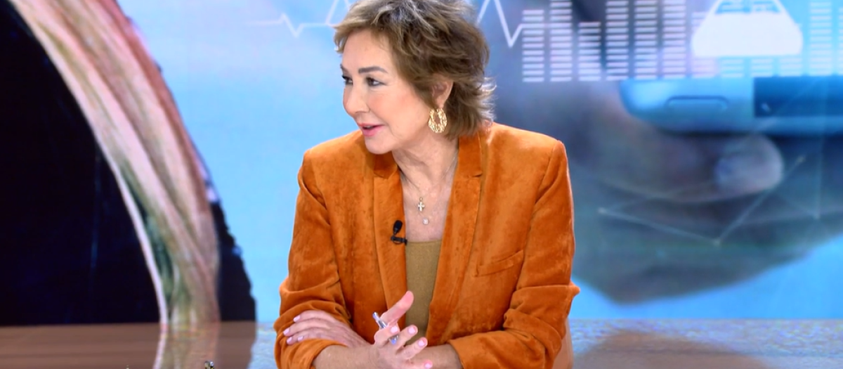 Ana Rosa en el programa de ayer de TardeAR