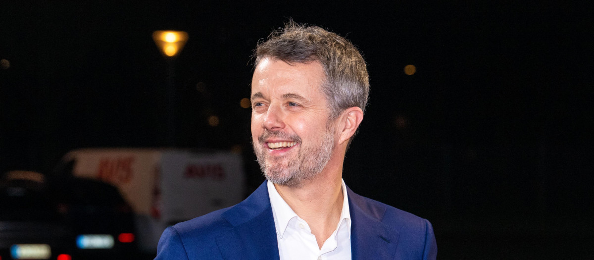 Crown Prince Frederik arrive at TV2's birthday show: "Mary 50 years - We celebrate Denmark's Crown Princess" in Kastrup, Denmark, Sunday Feb. 6, 2022.  *** Local Caption *** .