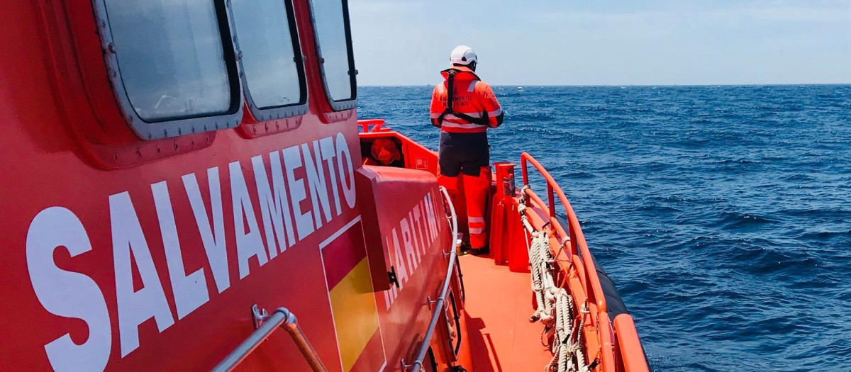 Una embarcación de Salvamento Marítimo, en una imagen de archivp