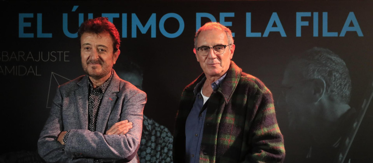 El Último de la Fila (Manolo García y Quimi Portet) en la presentación de su nuevo álbum