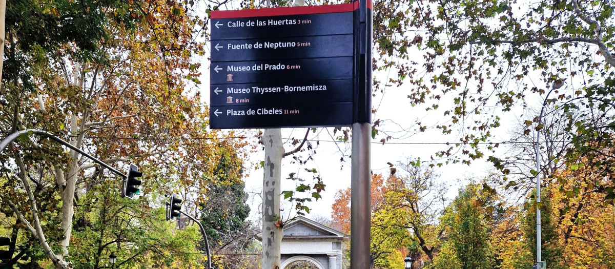Sistema de orientación Madrid
