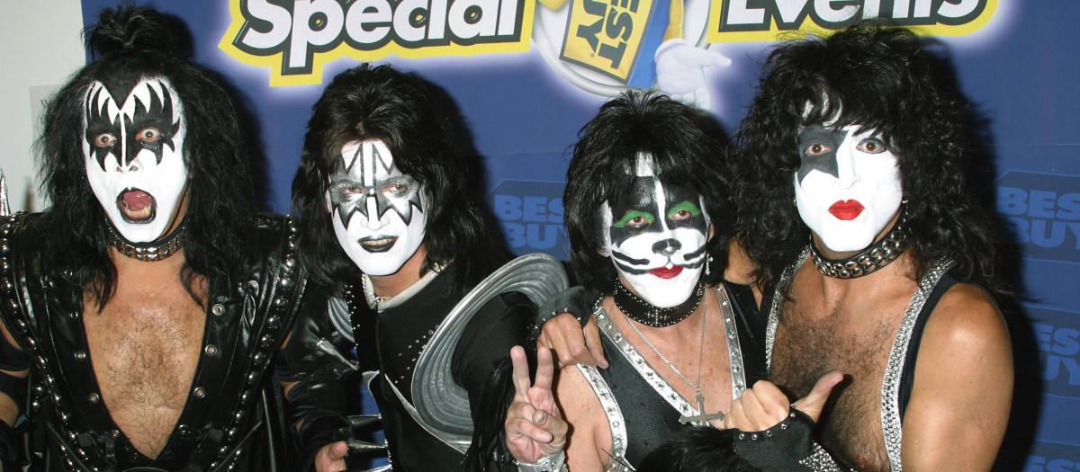 El grupo musical KISS