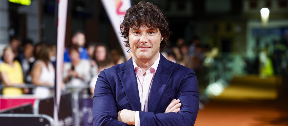 Chef Jordi Cruz attending  "Masterchef Celebrity" tv program presentation during the 15 edition of FesTVal 2023, Vitoria Television Festival 2023 in Vitoria, on 06 September 2023.