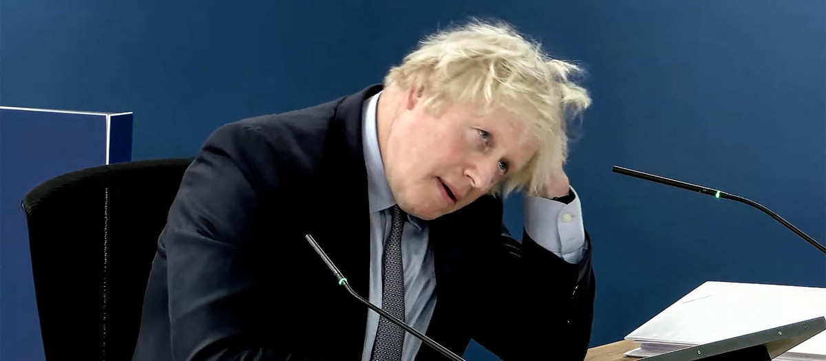 El ex primer ministro británico, Boris Johnson
