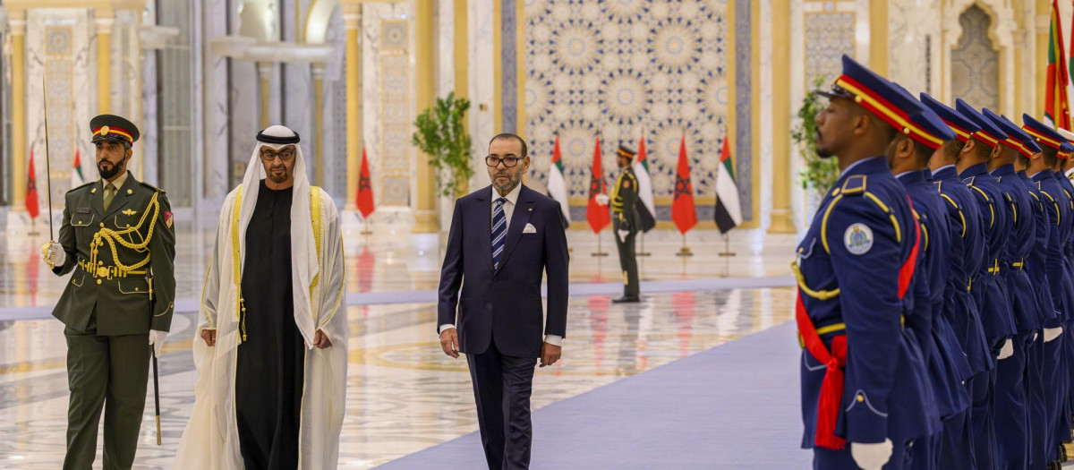 Mohamed bin Zayed y Mohamed VI
