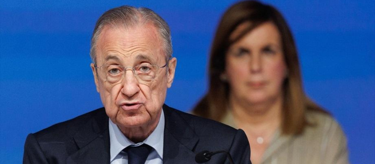 El presidente del grupo ACS, Florentino Pérez