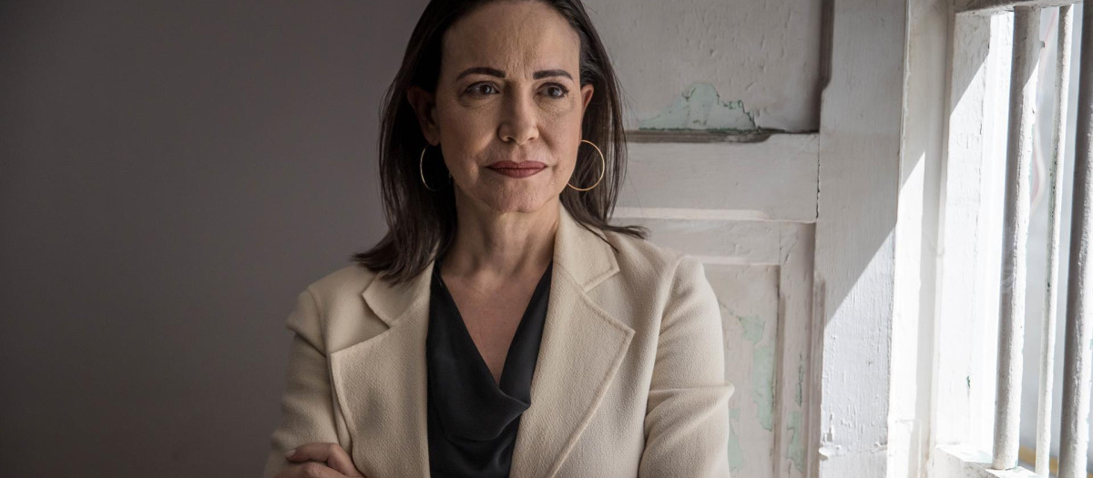 La opositora venezolana María Corina Machado