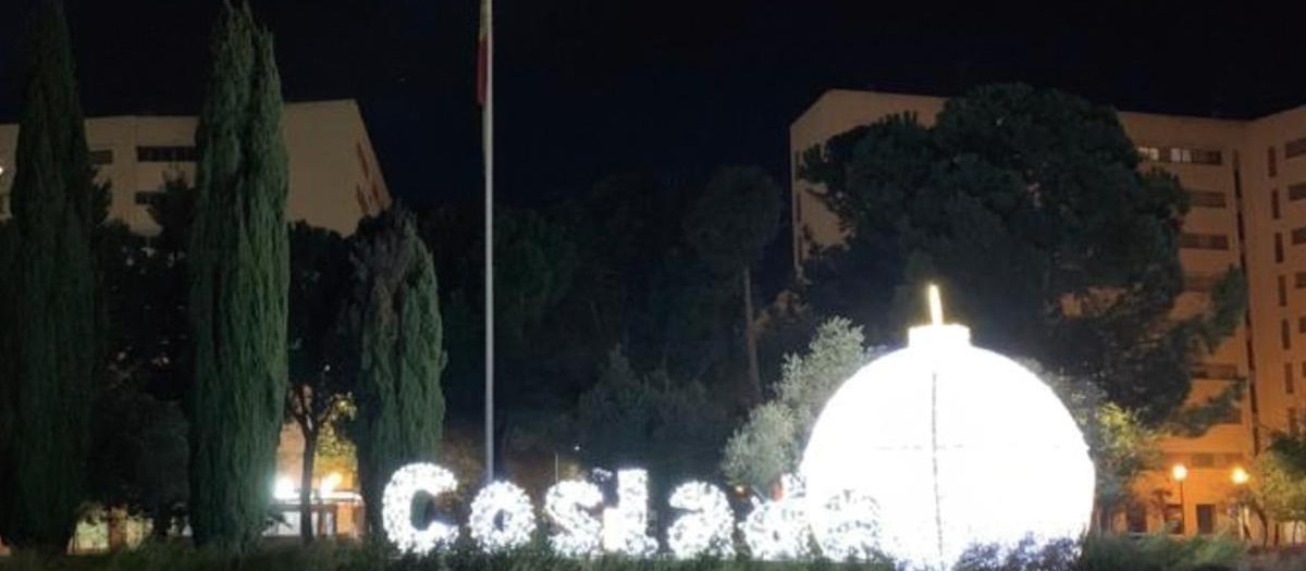 Alumbrado navideño en Coslada