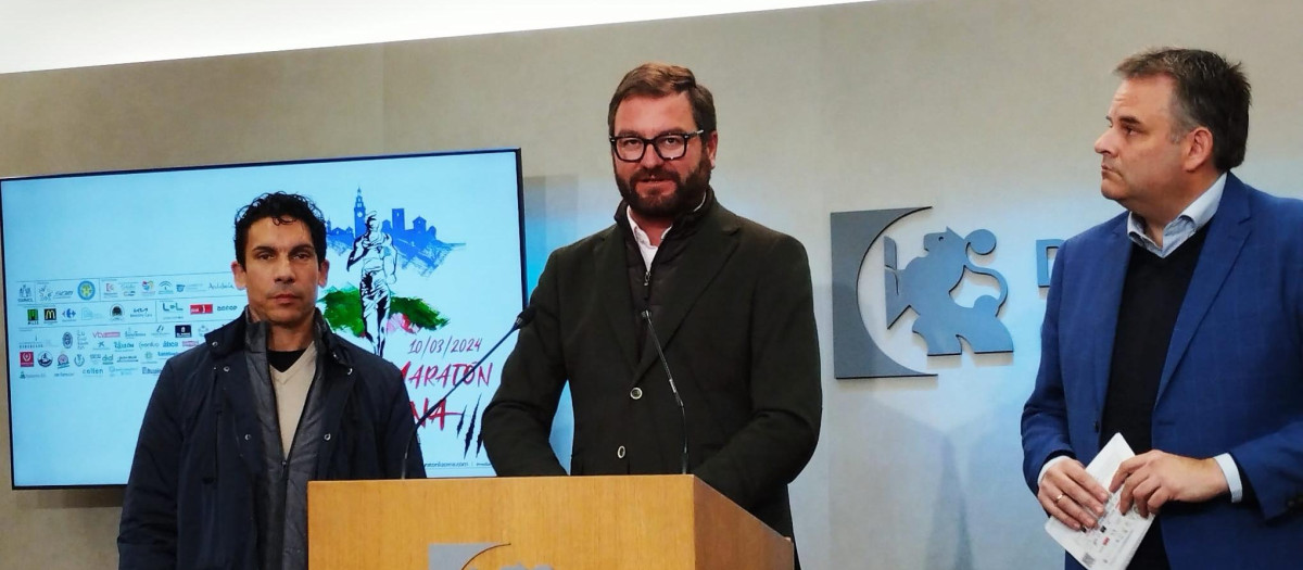Javier Luque, Antonio Martín y Ángel Novillo