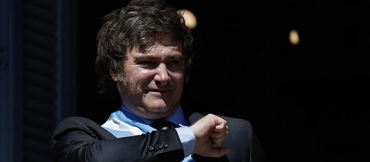 El nuevo presidente de Argentina, Javier Milei