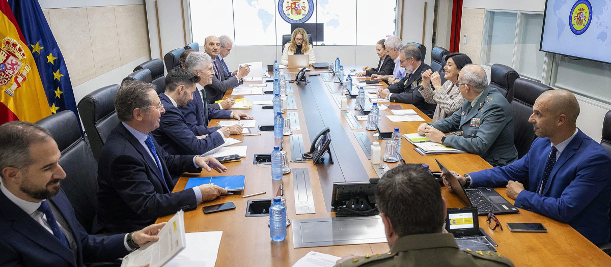 Reunión de la Mesa de Valoración de la Alerta Antiterrorista este lunes