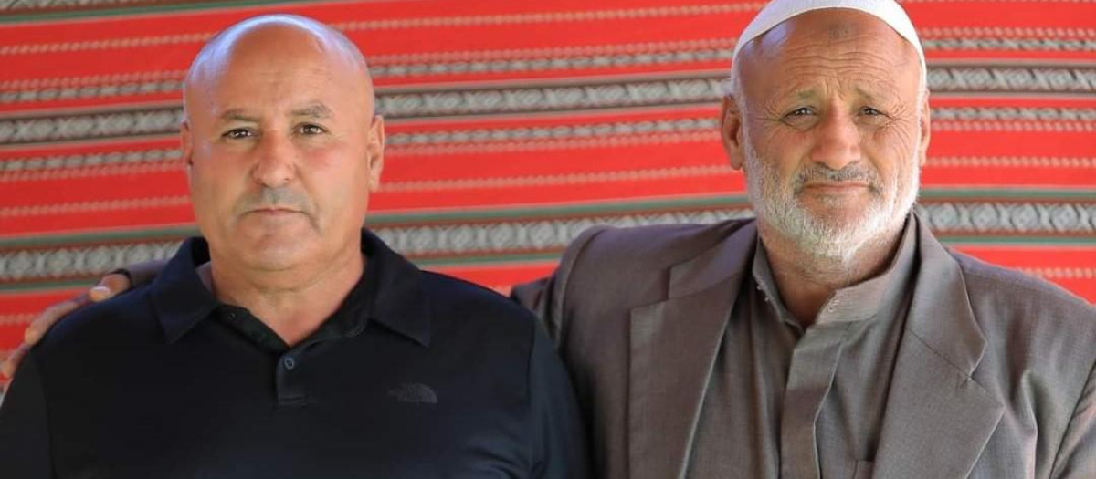 Ali Zaiadne, beduino musulmán de la ciudad de Rahat, junto a su hermano Yusef secustrado por Hamás
