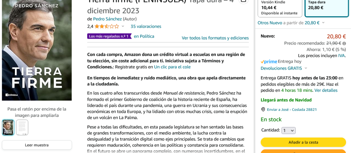Tierra firme en Amazon