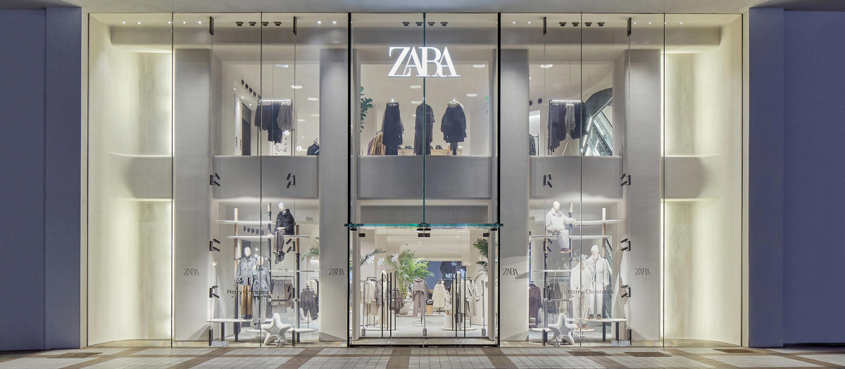 Edificio de Zara en Pekín.