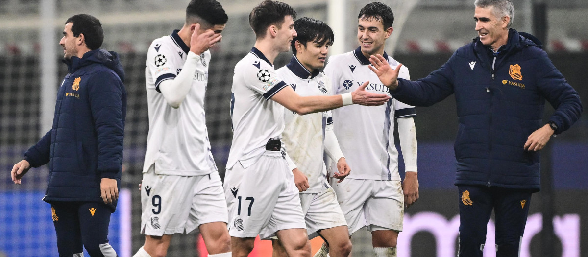 La Real Sociedad se engrandece en Milán y pasa a octavos de la ...
