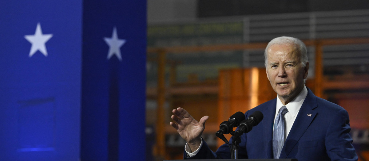 Joe Biden, presidente de EE.UU. durante un discurso en Nevada