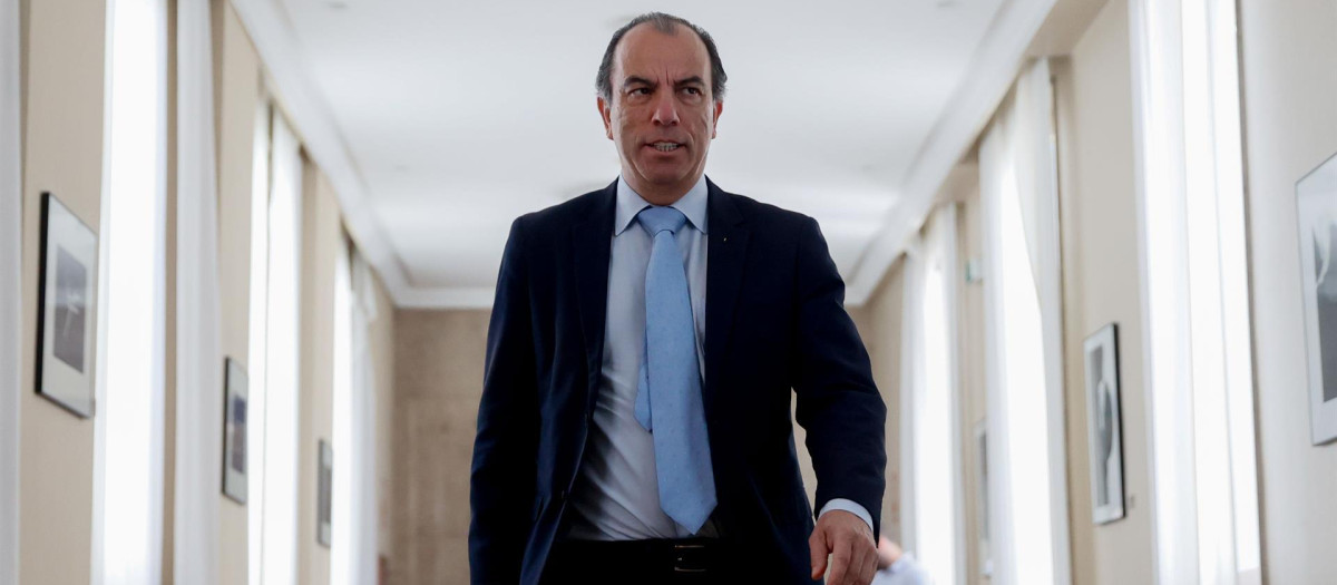 Carlos García Adanero, portavoz del PP en el Ayuntamiento de Pamplona