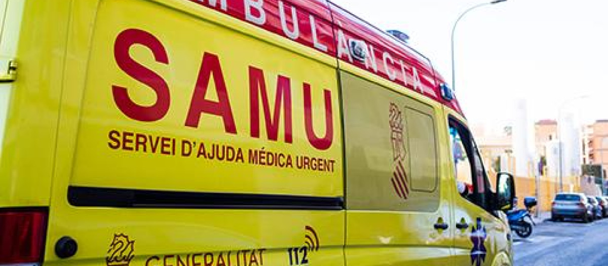 Un ambulancia del SAMUR, en una imagen de archivo