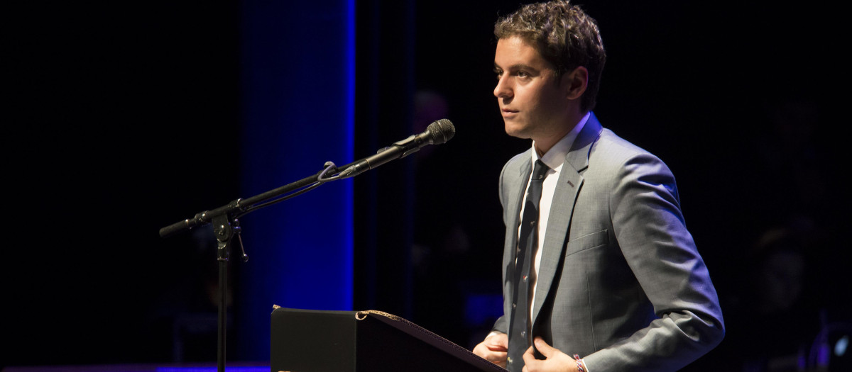 Gabriel Attal, ministro de Educación francés