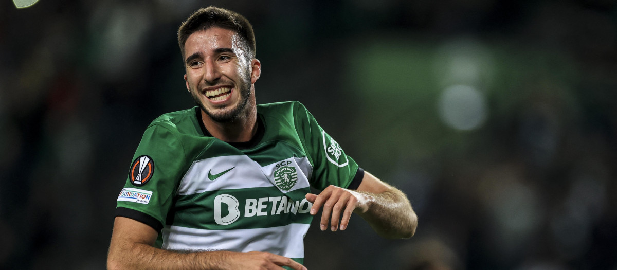 Gonçalo Inacio es actual jugador del Sporting de Portugal