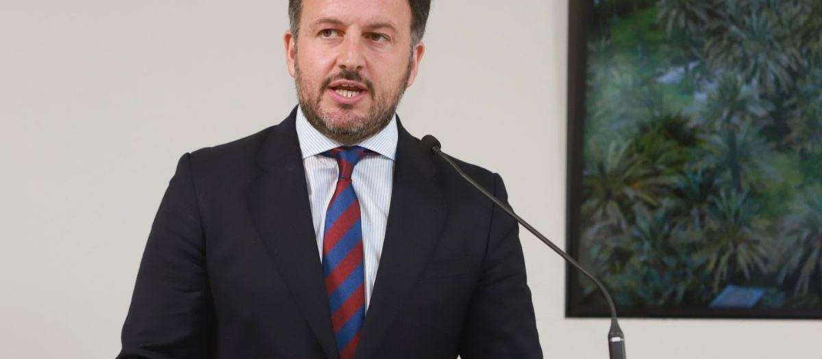 El alcalde de Elche, el 'popular' Pablo Ruz, en una imagen de archivo