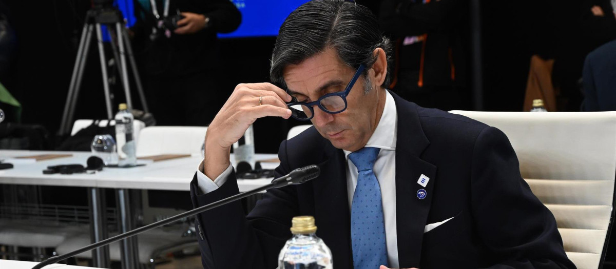 El presidente de GSMA y de Telefónica, José María Álvarez Pallete