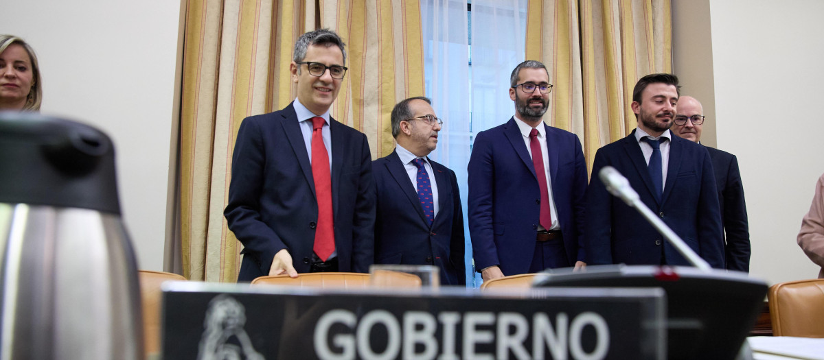El ministro de la Presidencia, Relaciones con las Cortes y Justicia, Félix Bolaños