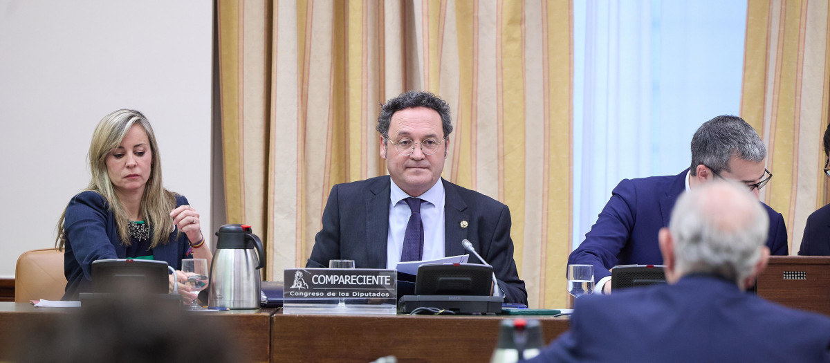 El fiscal general del Estado, Álvaro García Ortiz, comparece ante la Comisión de Justicia del Congreso