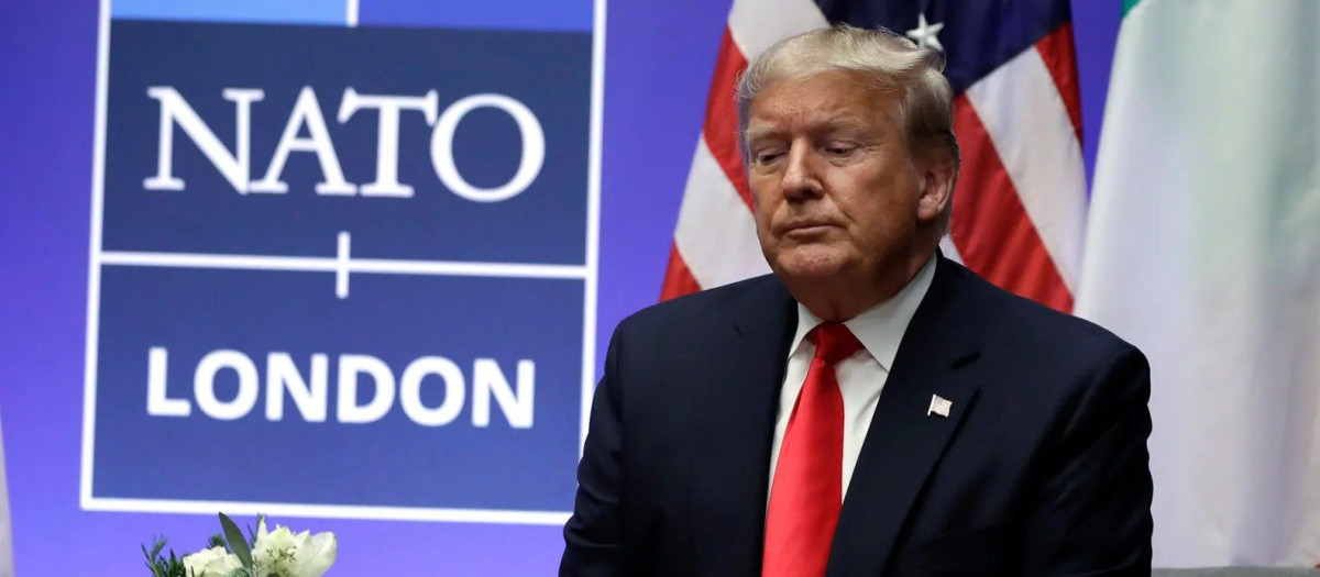 El expresidente de EE.UU. Donald Trump en un evento de la OTAN en Londres (Archivo)