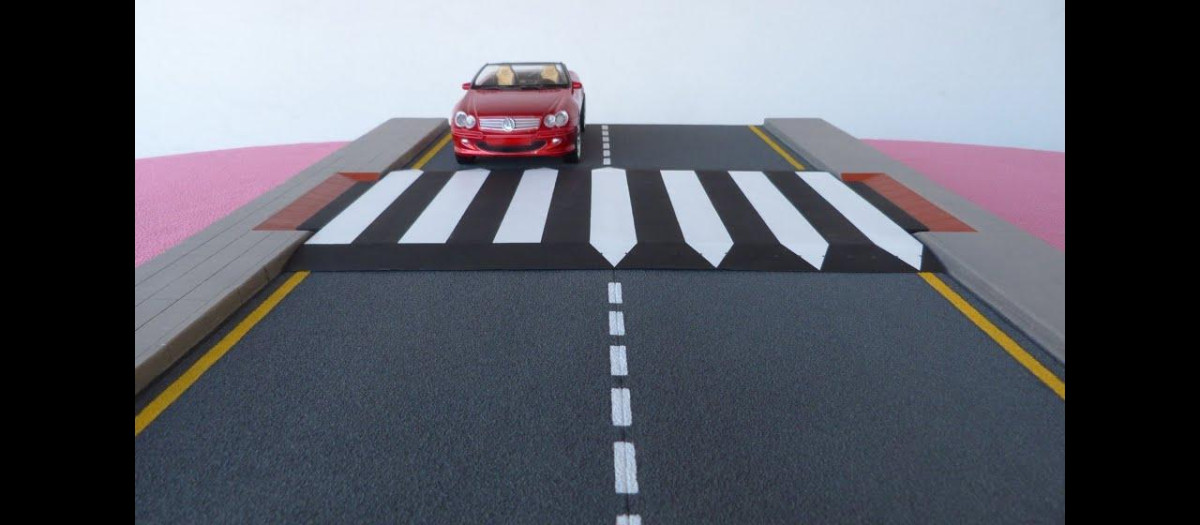 La velocidad es clave para superar los badenes