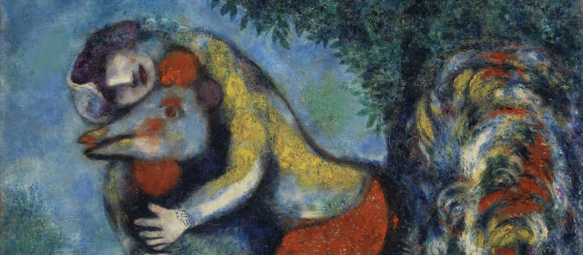 'El gallo', de Marc (Moses Shagal) Chagall, 1928