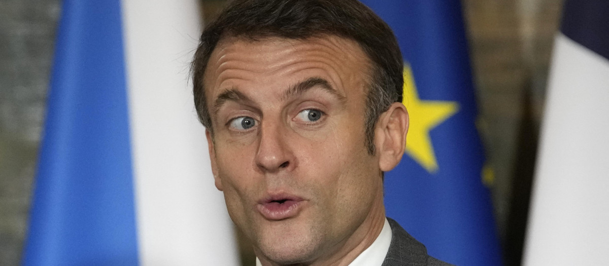 El presidente francés, Emmanuel Macron