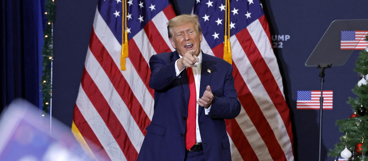 El expresidente de Estados Unidos y aspirante a la presidencia de 2024, Donald Trump