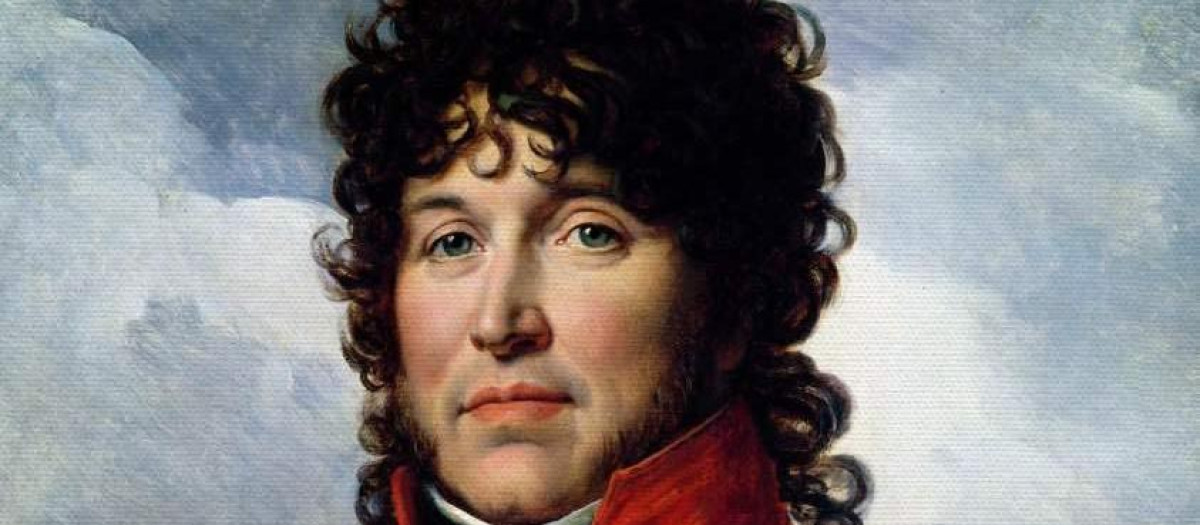 Joaquín Murat, rey de Nápoles y mariscal de Francia. Retrato de François Gérard, en 1808