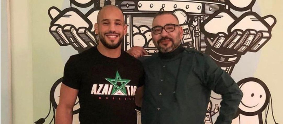 Mohamed VI y Abu Azaitar