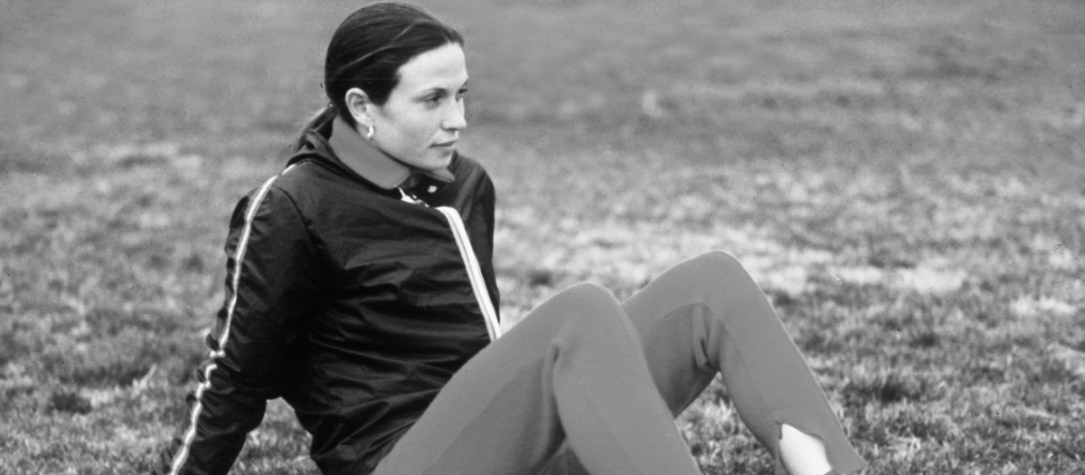 La atleta Carmen Valero, pionera del deporte español