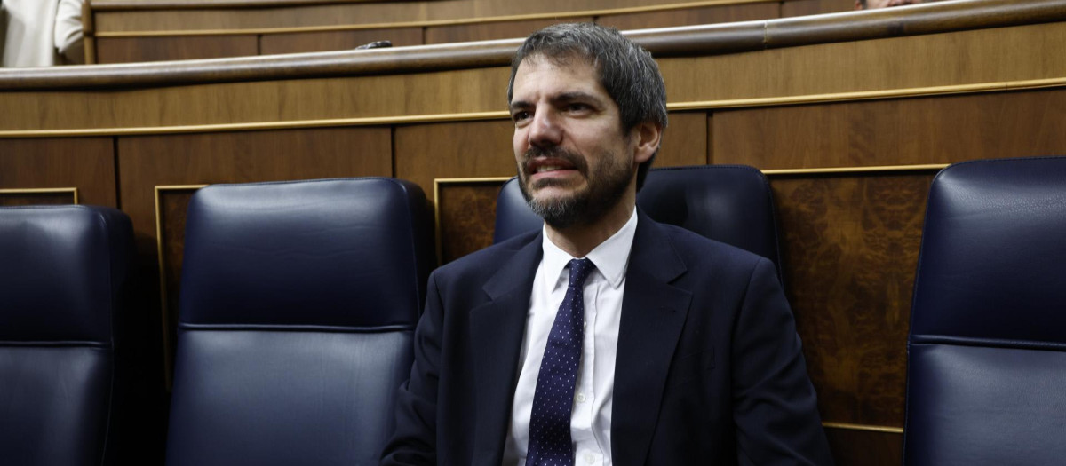 El ministro de Cultura, Ernest Urtasun, el pasado 13 de diciembre en el Congreso