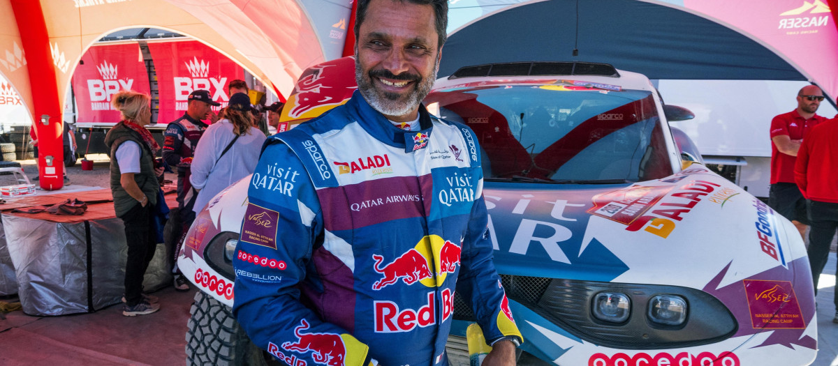 Nasser Al-Attiyah, en los días previos al inicio del Rally Dakar