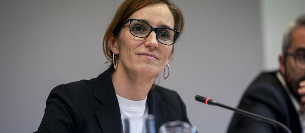 Mónica García, ministra de Sanidad