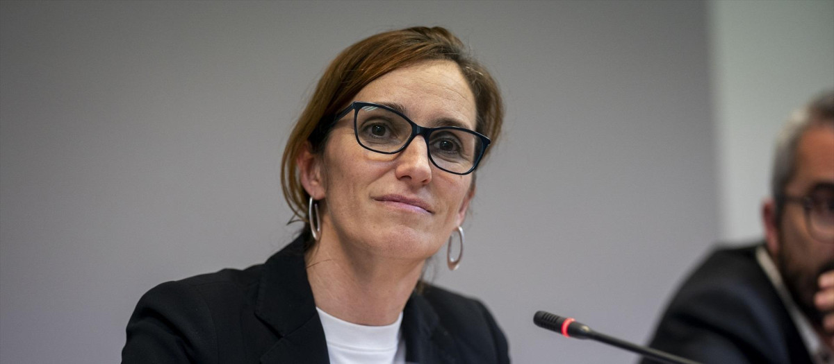 Mónica García, ministra de Sanidad