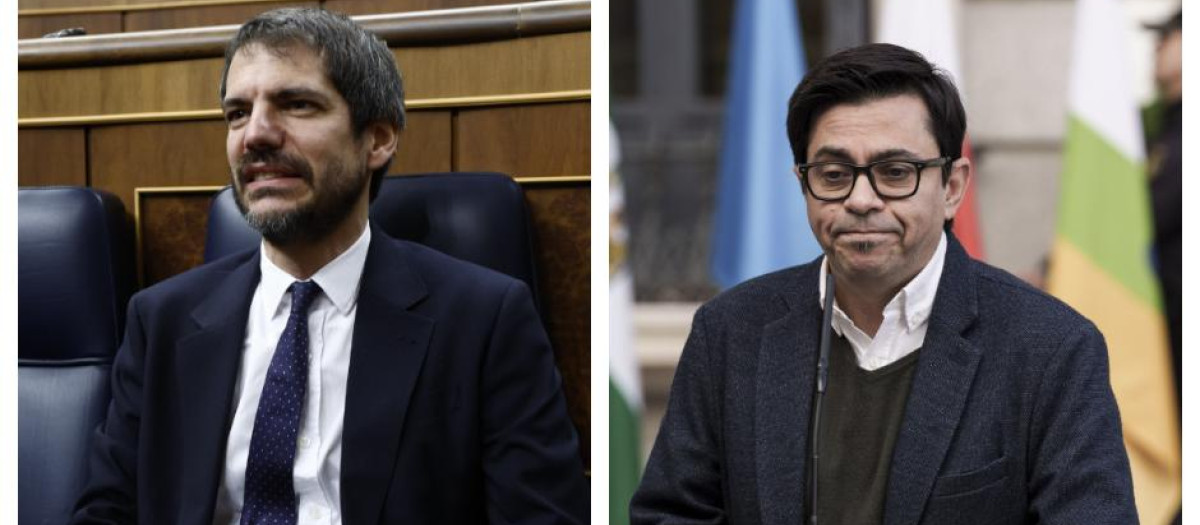 Ernest Urtasun y Gerardo Pisarello