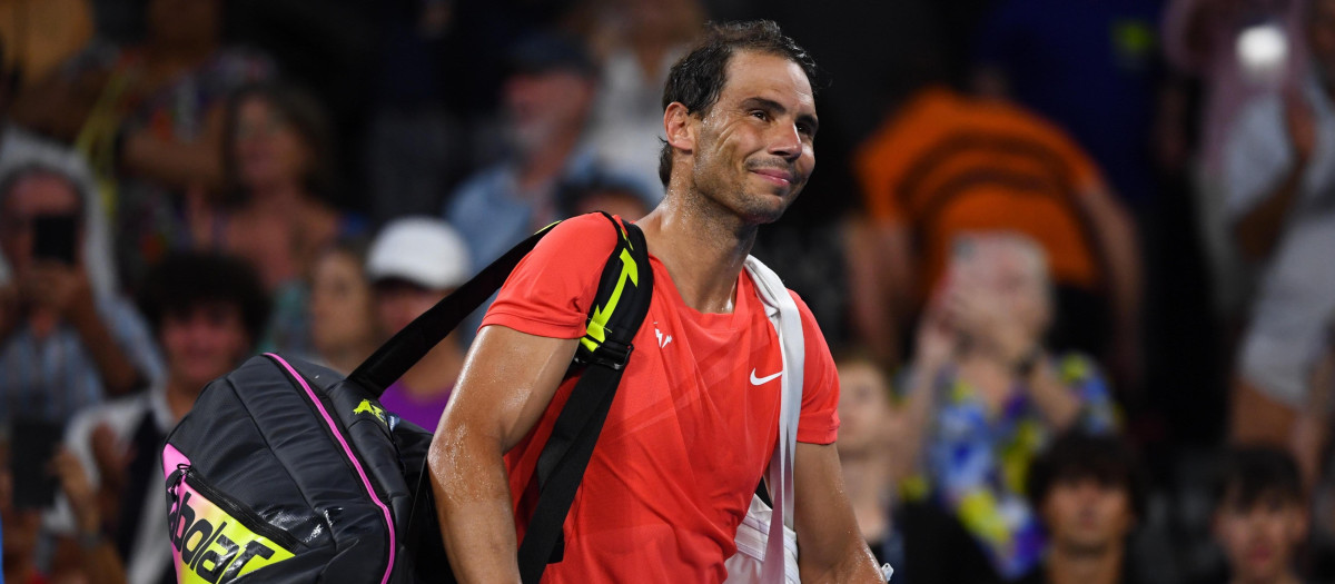 Rafa Nadal se despide tras perder en los cuartos de Brisbane ante Jordan Thompson
