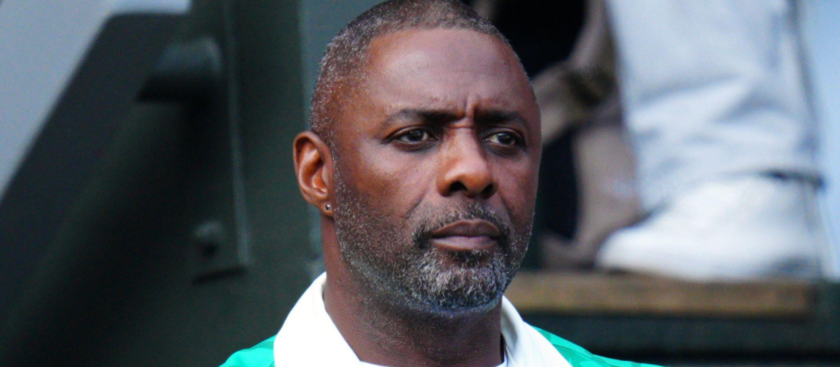 Actor Idris Elba during Wimbledon Championships in London, UK - 16 Jul 2023