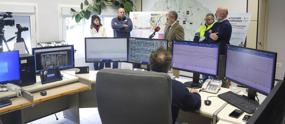 Salvador Fuentes en las instalaciones de Emproacsa