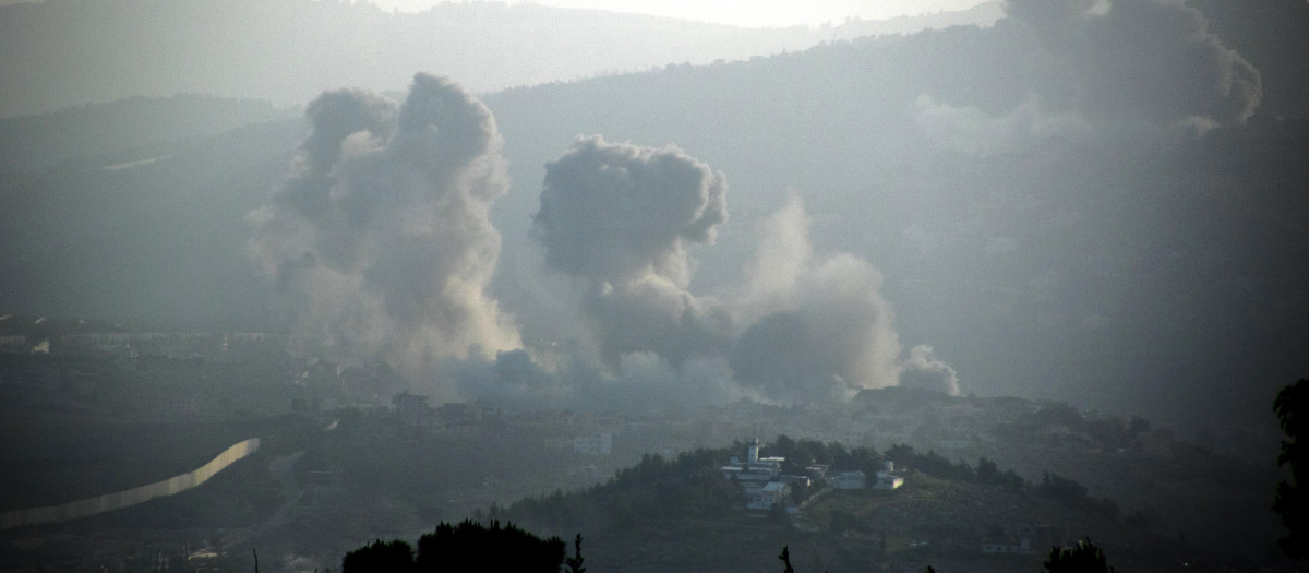 Bombardeo israelí contra objetivos israelíes