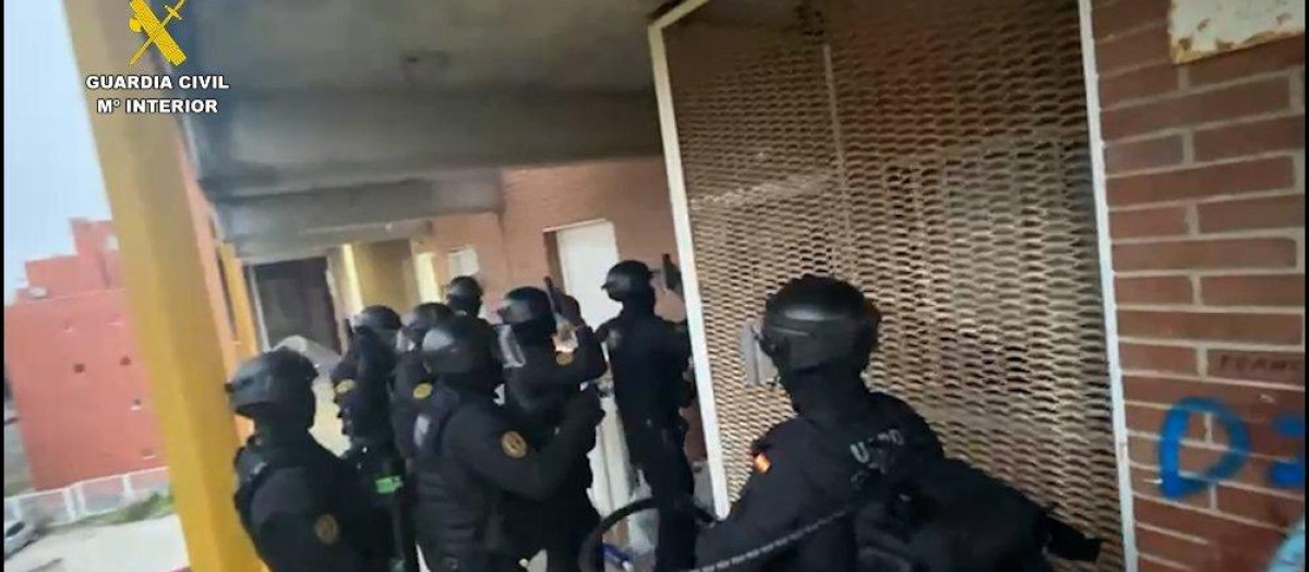 Operación de la Guardia Civil contra una banda de aluniceros